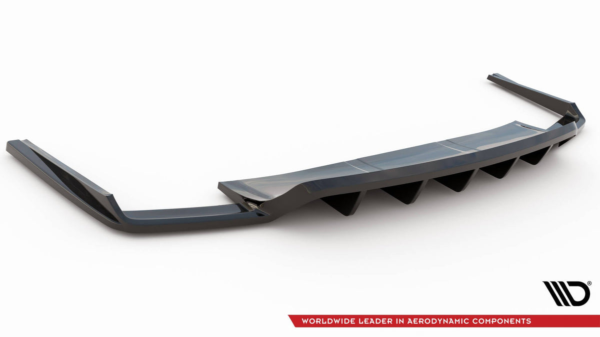 Maxton Design - Mittlerer Cup Diffusor DTM Look Heck Ansatz für Audi SQ7 Mk2 - Aerowerk.