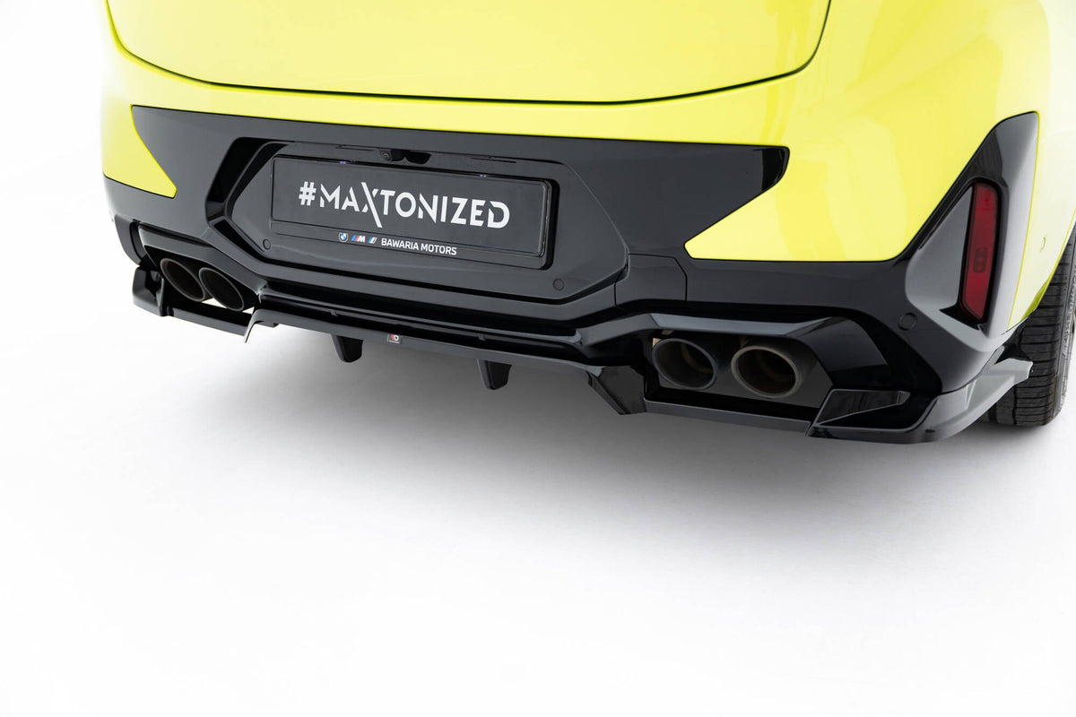 Maxton Design - Mittlerer Cup Diffusor DTM Look Heck Ansatz für BMW X4M F98 Facelift - Aerowerk.