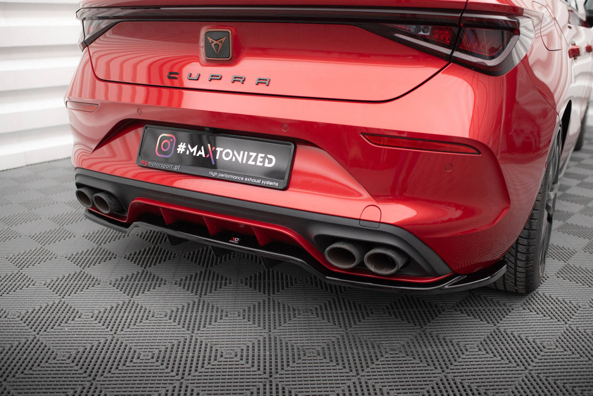 Maxton Design - Mittlerer Cup Diffusor DTM Look Heck Ansatz für Cupra Leon Hatchback Mk1 - Aerowerk.