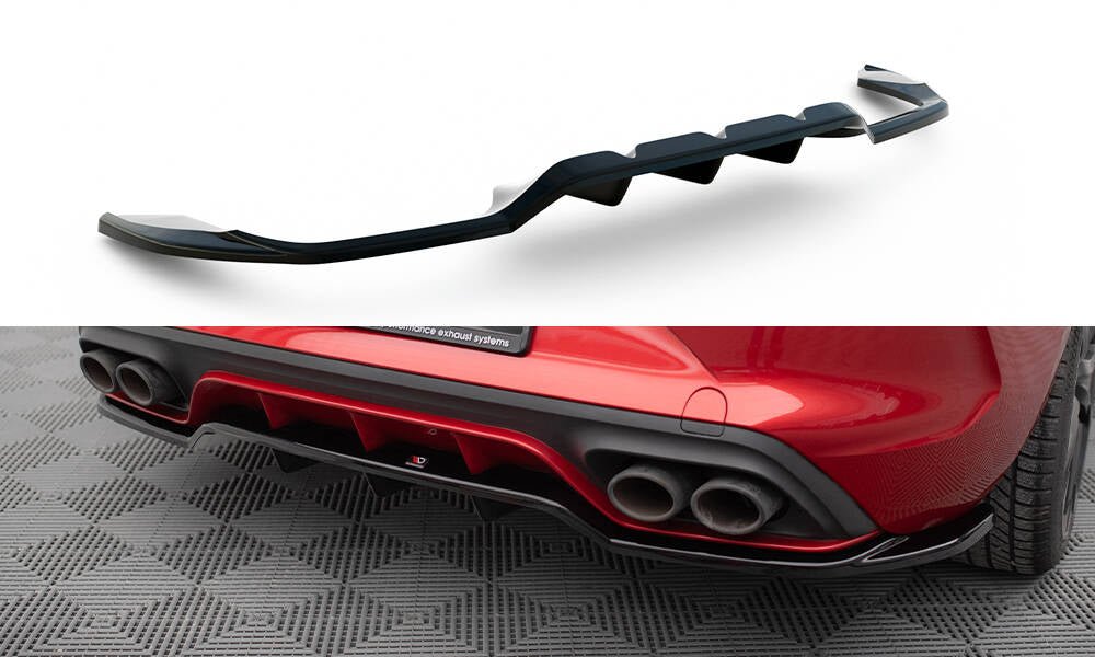 Maxton Design - Mittlerer Cup Diffusor DTM Look Heck Ansatz für Cupra Leon Hatchback Mk1 - Aerowerk.