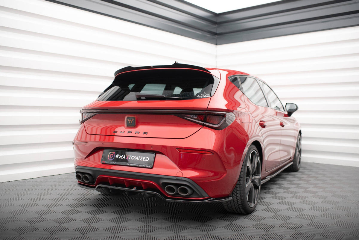 Maxton Design - Mittlerer Cup Diffusor DTM Look Heck Ansatz für Cupra Leon Hatchback Mk1 - Aerowerk.