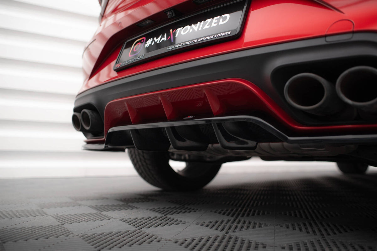Maxton Design - Mittlerer Cup Diffusor DTM Look Heck Ansatz für Cupra Leon Hatchback Mk1 - Aerowerk.