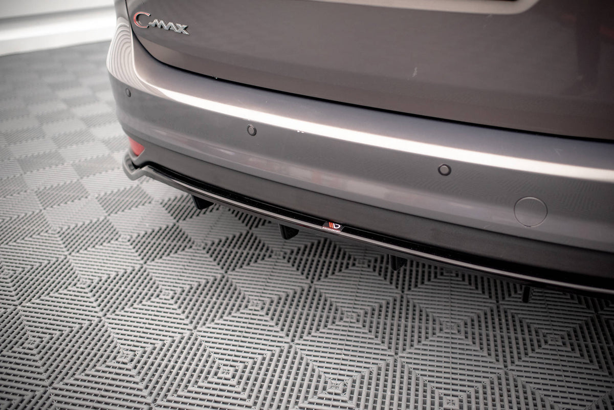 Maxton Design - Mittlerer Cup Diffusor DTM Look Heck Ansatz für Ford C - Max Mk2 - Aerowerk.