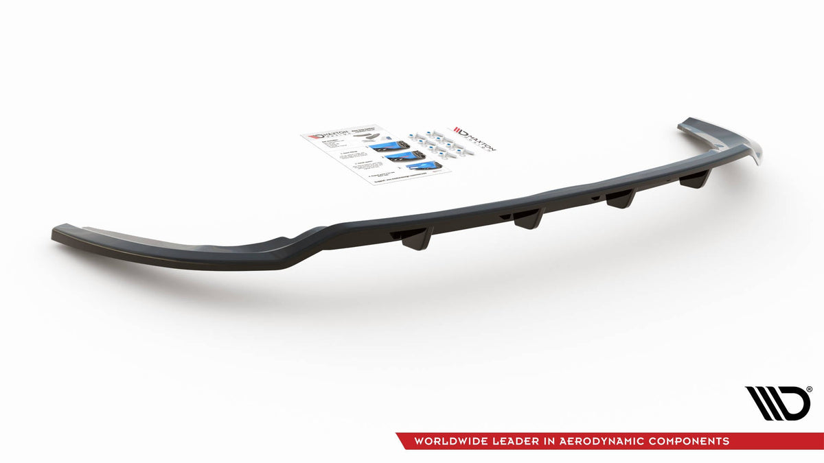 Maxton Design - Mittlerer Cup Diffusor DTM Look Heck Ansatz für Ford C - Max Mk2 - Aerowerk.