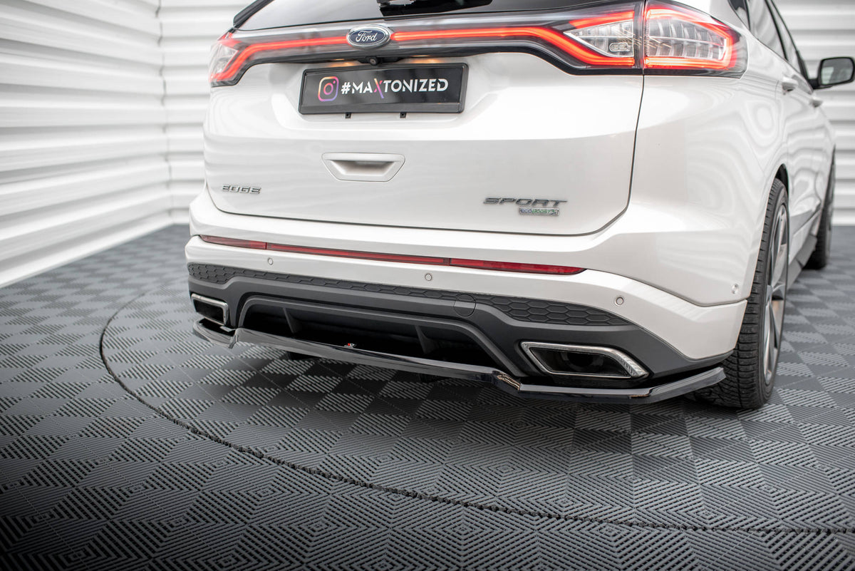 Maxton Design - Mittlerer Cup Diffusor DTM Look Heck Ansatz für Ford Edge Sport Mk2 - Aerowerk.