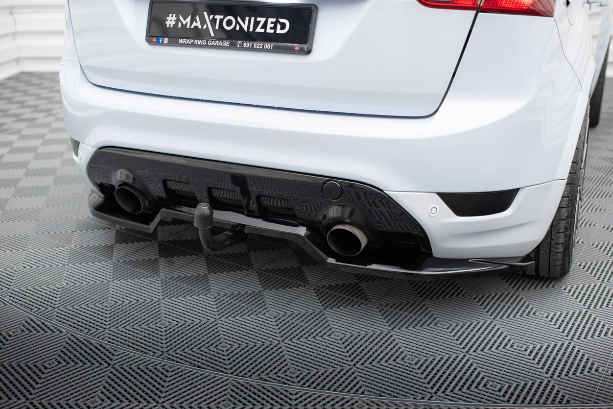 Maxton Design - Mittlerer Cup Diffusor DTM Look Heck Ansatz für Ford Kuga ST Mk1 - Aerowerk.
