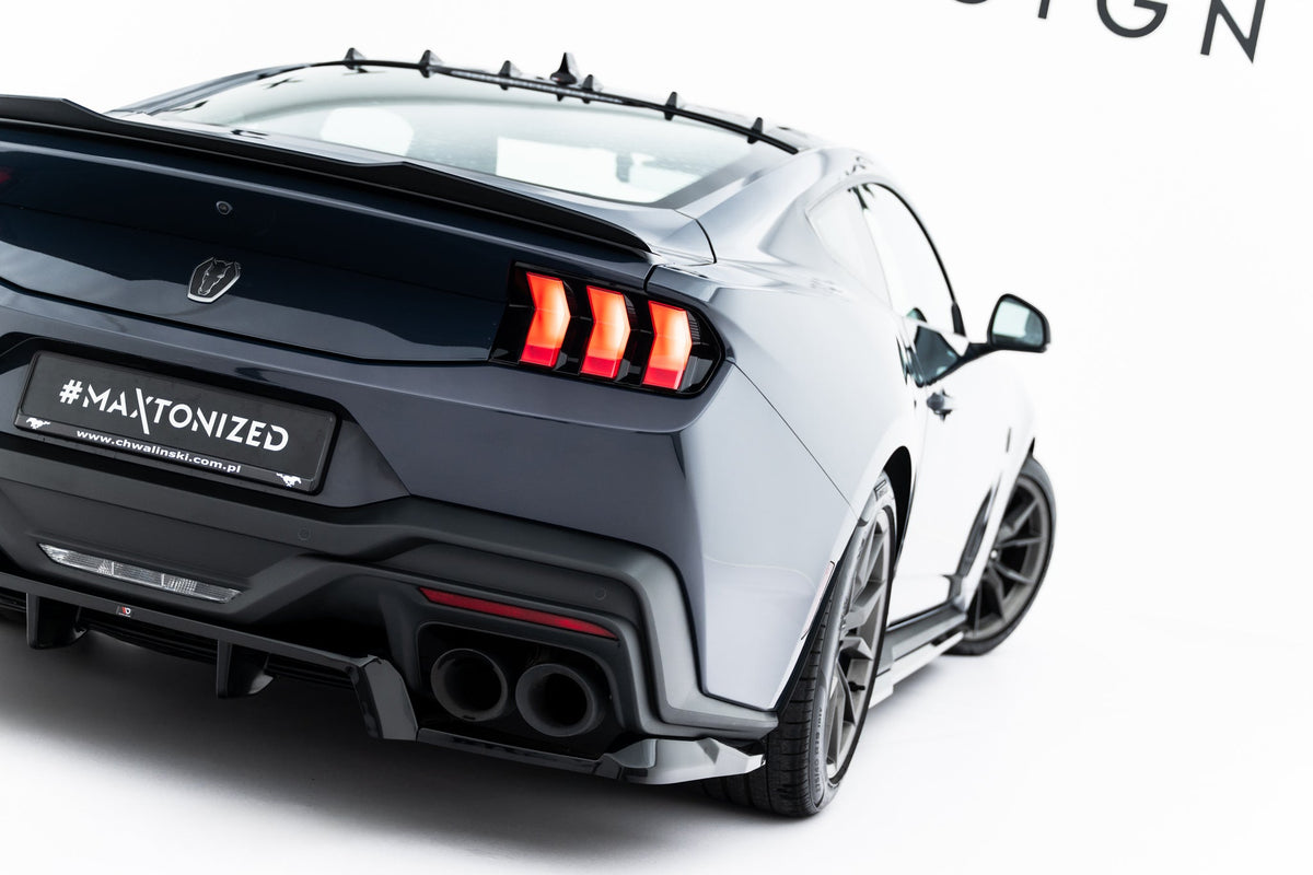 Maxton Design - Mittlerer Cup Diffusor DTM Look Heck Ansatz für Ford Mustang Dark Horse Mk7 - Aerowerk.