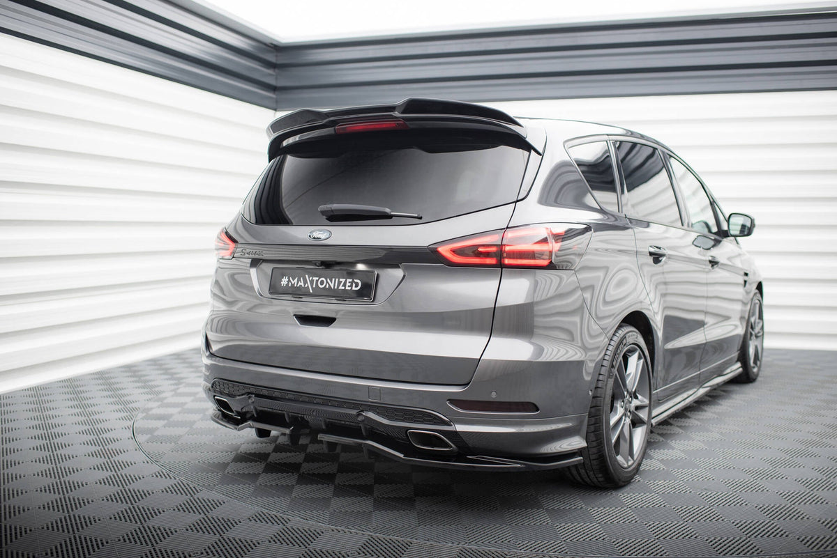 Maxton Design - Mittlerer Cup Diffusor DTM Look Heck Ansatz für Ford S - Max ST - Line Mk2 Facelift - Aerowerk.