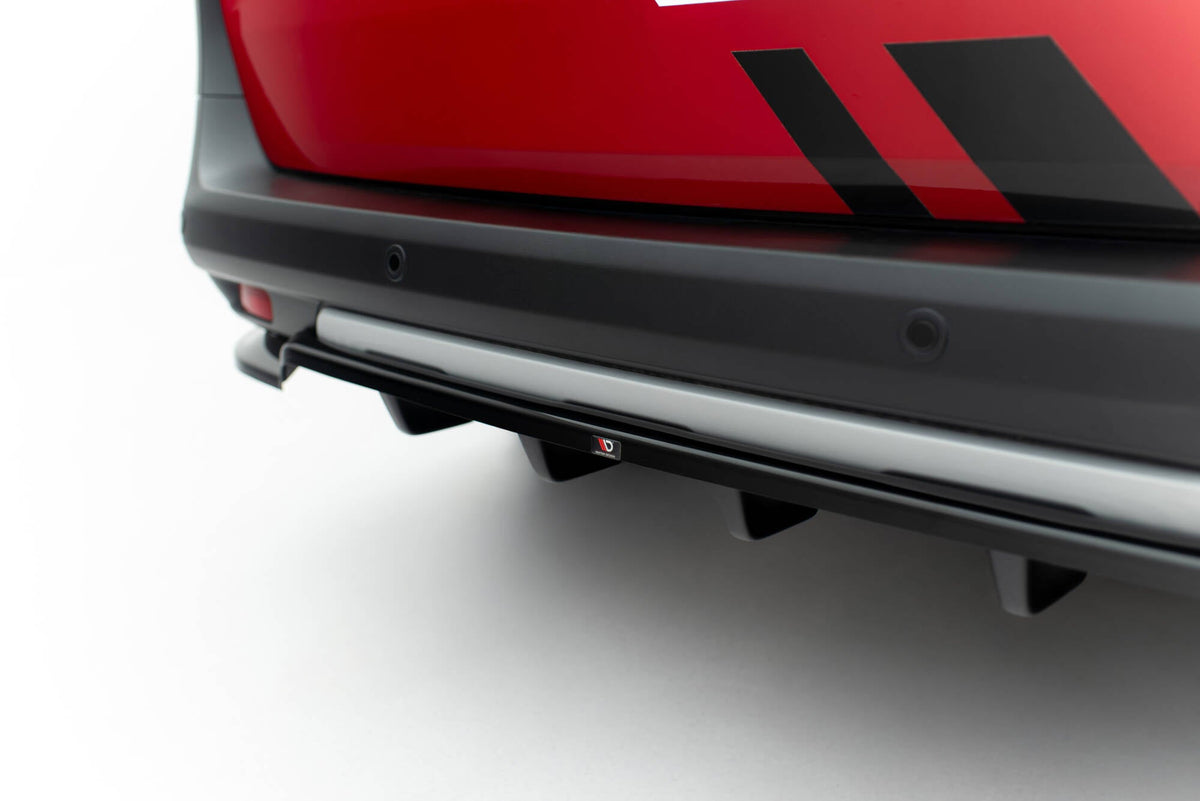 Maxton Design - Mittlerer Cup Diffusor DTM Look Heck Ansatz für Ford Tourneo Courier Mk2 - Aerowerk.
