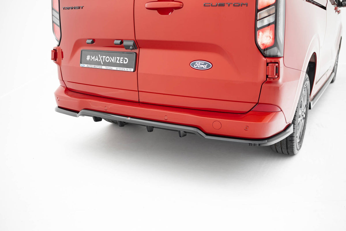 Maxton Design - Mittlerer Cup Diffusor DTM Look Heck Ansatz für Ford Transit Custom / Tourneo Custom Mk2 - Aerowerk.