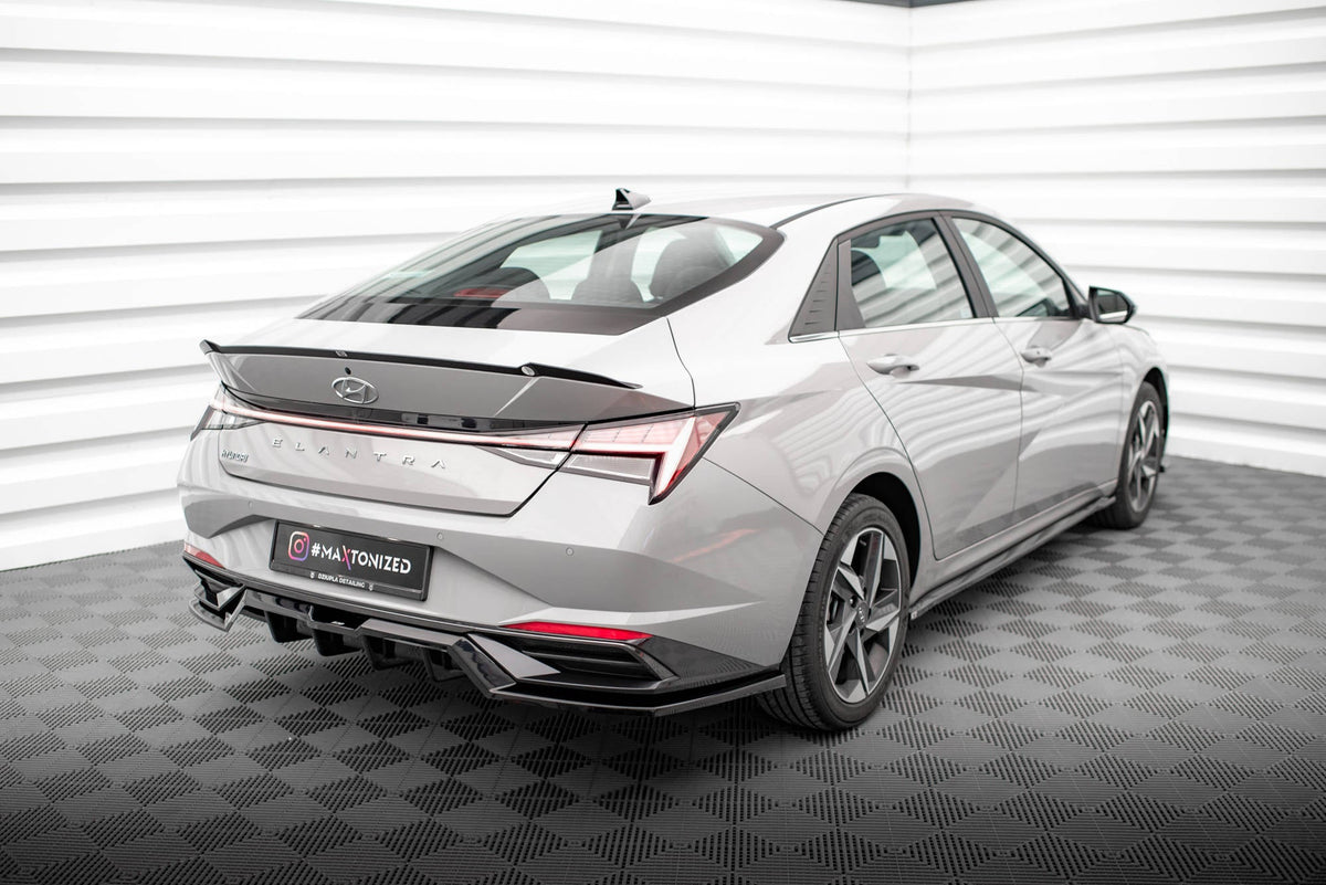 Maxton Design - Mittlerer Cup Diffusor DTM Look Heck Ansatz für Hyundai Elantra Mk7 - Aerowerk.