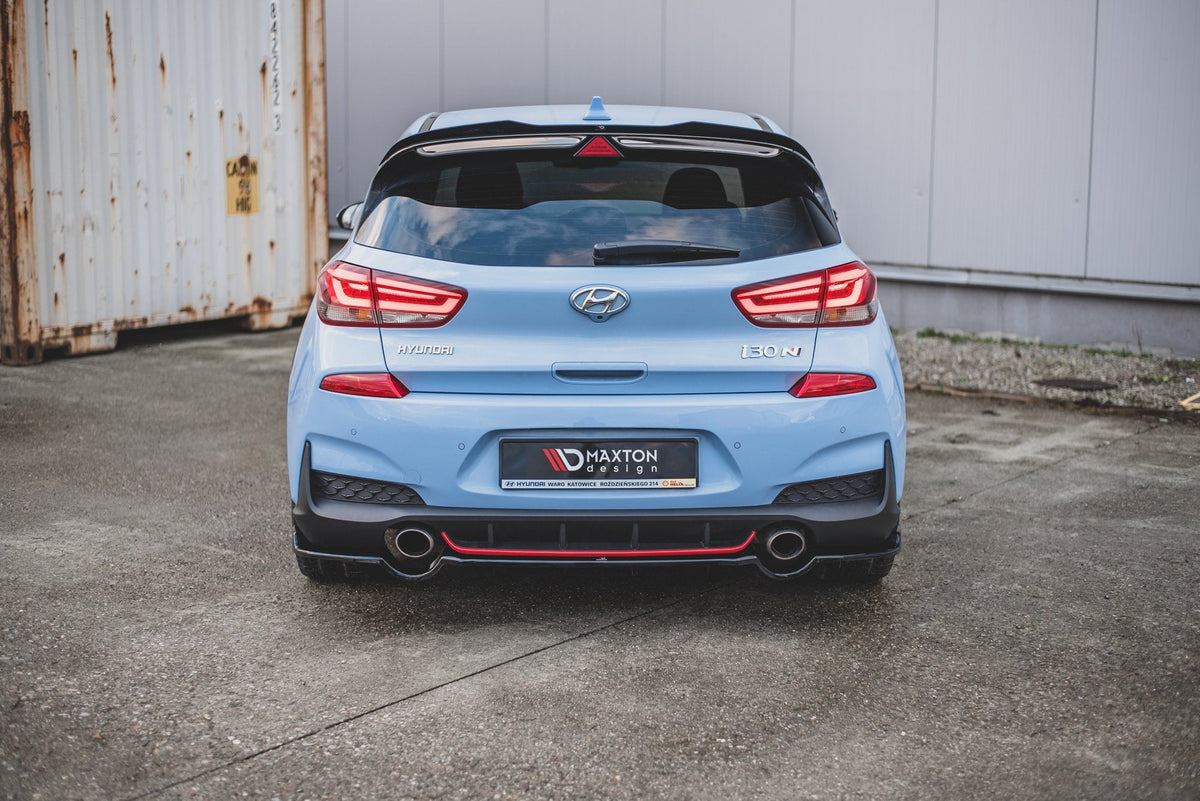 Maxton Design - Mittlerer Cup Diffusor DTM Look Heck Ansatz für Hyundai I30 N Mk3 Hatchback - Aerowerk.