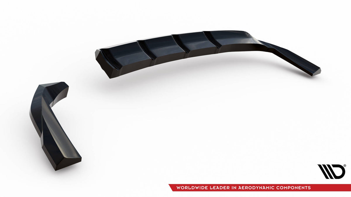 Maxton Design - Mittlerer Cup Diffusor DTM Look Heck Ansatz für Hyundai Tucson N - Line Mk4 - Aerowerk.
