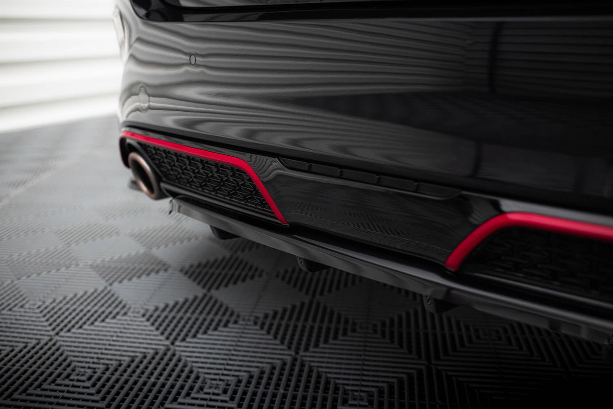 Maxton Design - Mittlerer Cup Diffusor DTM Look Heck Ansatz für Kia Ceed GT Mk3 Facelift - Aerowerk.