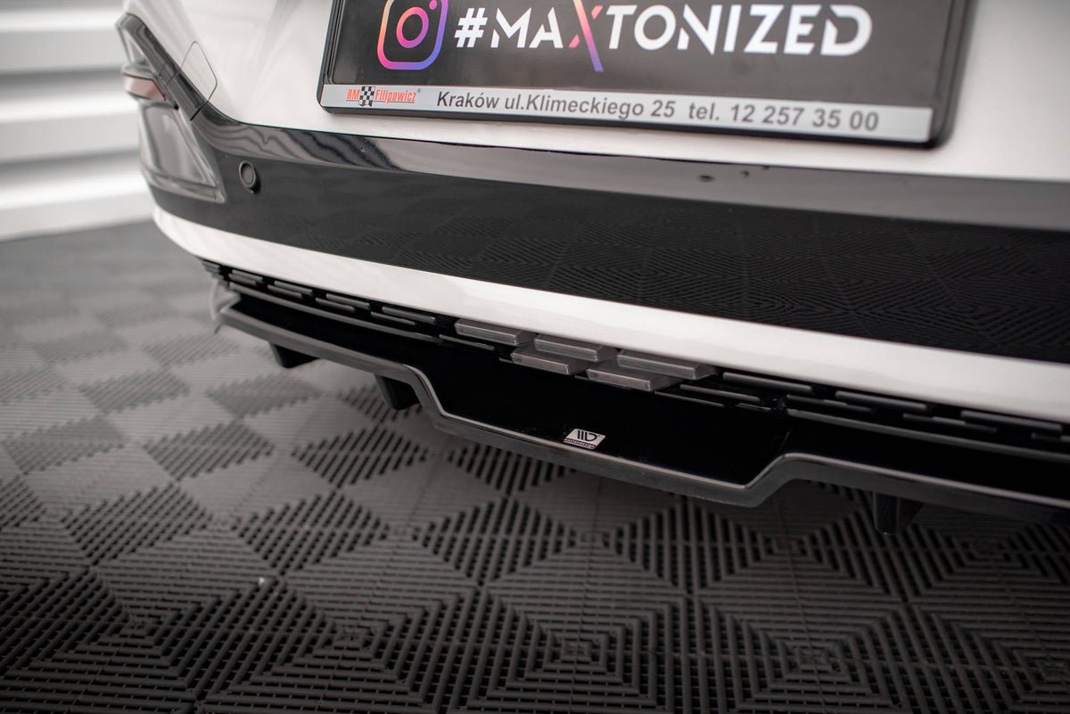Maxton Design - Mittlerer Cup Diffusor DTM Look Heck Ansatz für Kia EV6 GT - Line Mk1 - Aerowerk.