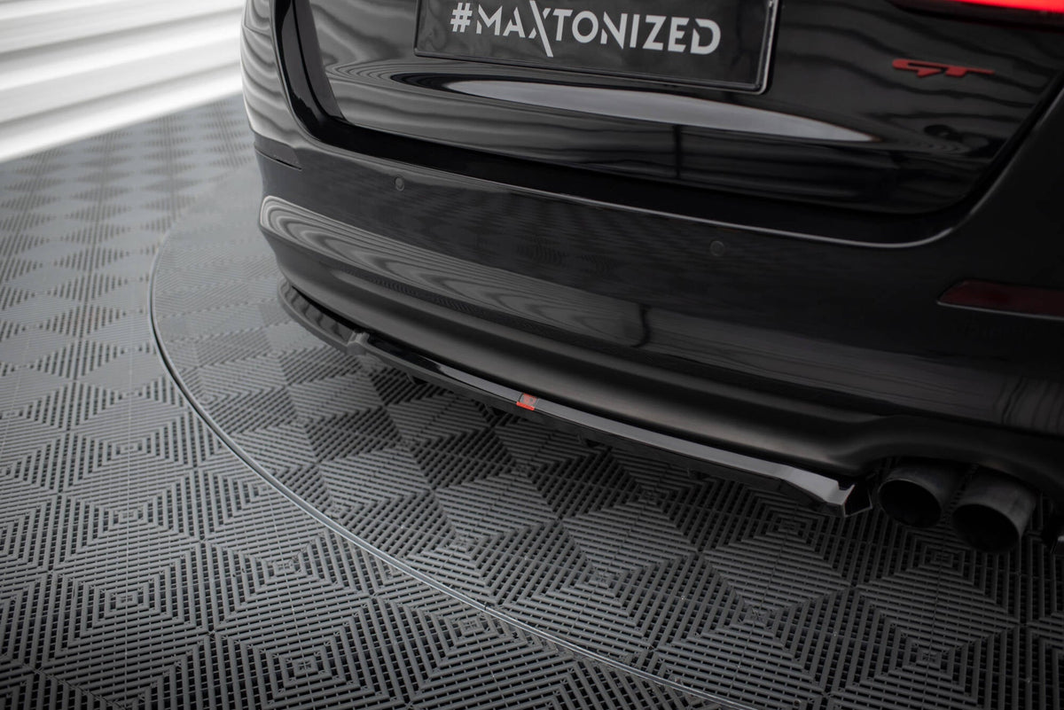 Maxton Design - Mittlerer Cup Diffusor DTM Look Heck Ansatz für Kia Optima Mk3 - Aerowerk.