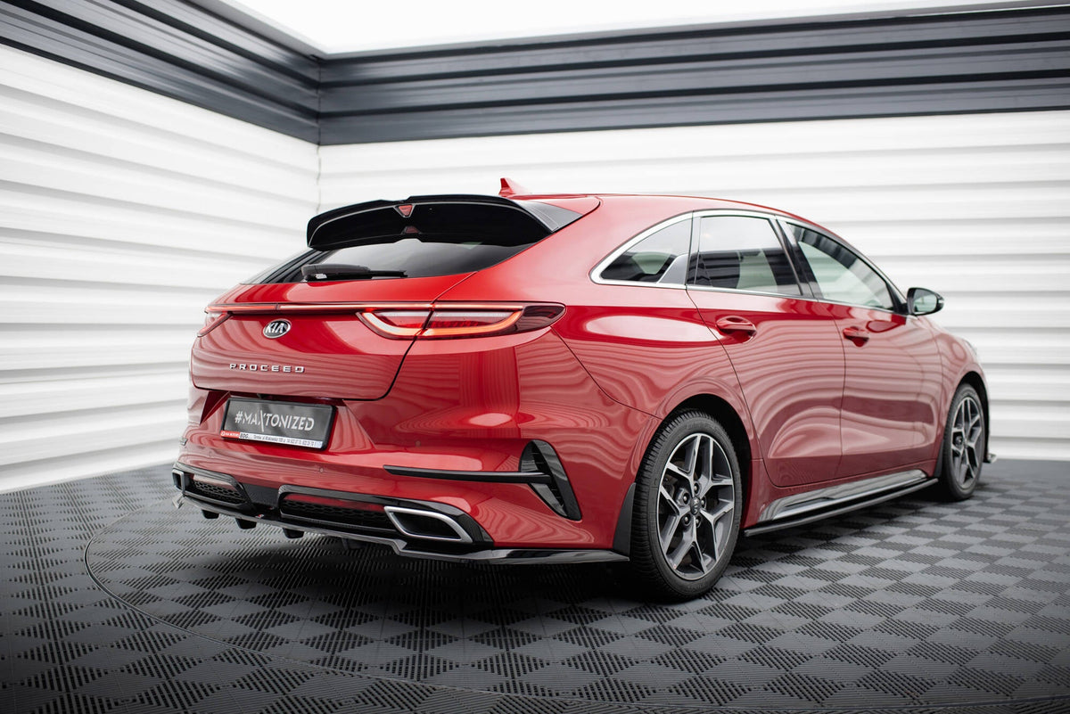 Maxton Design - Mittlerer Cup Diffusor DTM Look Heck Ansatz für Kia ProCeed GT - Line Mk1 - Aerowerk.