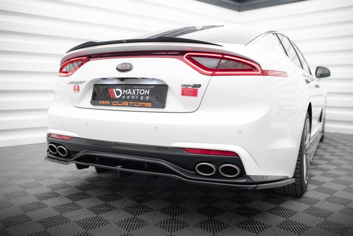 Maxton Design - Mittlerer Cup Diffusor DTM Look Heck Ansatz für Kia Stinger Mk1 - Aerowerk.