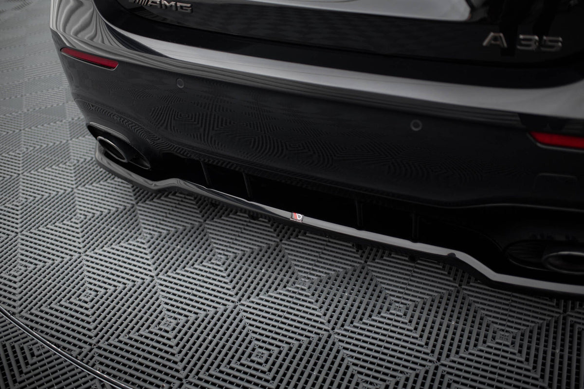 Maxton Design - Mittlerer Cup Diffusor DTM Look Heck Ansatz für Mercedes - AMG A35 Hatchback W177 - Aerowerk.