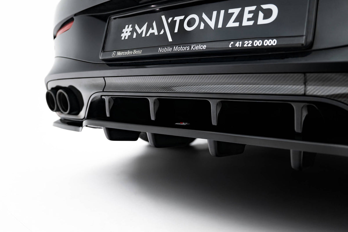 Maxton Design - Mittlerer Cup Diffusor DTM Look Heck Ansatz für Mercedes - AMG CLE 53 C236 - Aerowerk.