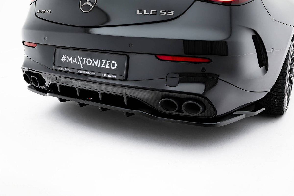 Maxton Design - Mittlerer Cup Diffusor DTM Look Heck Ansatz für Mercedes - AMG CLE 53 C236 - Aerowerk.