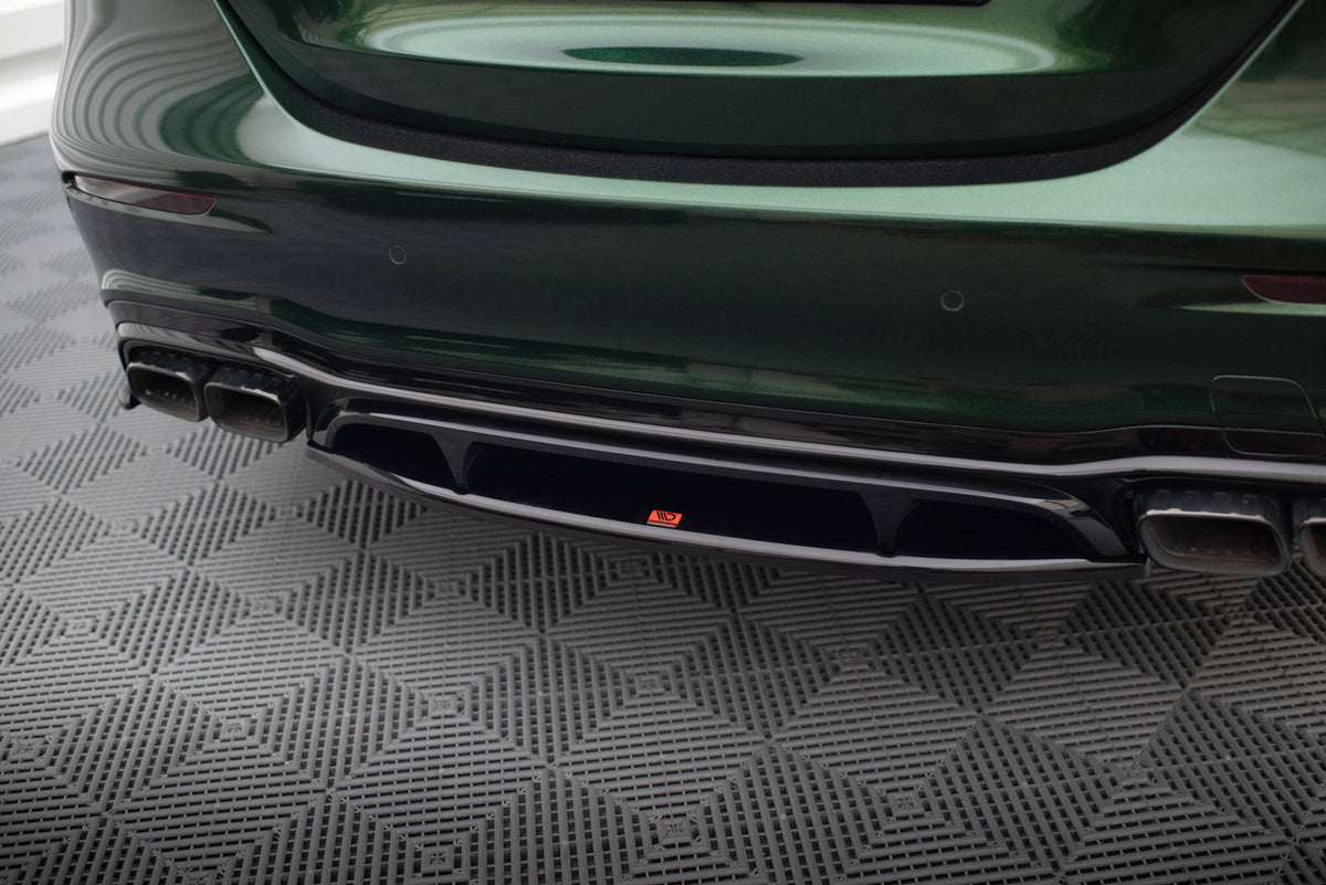Maxton Design - Mittlerer Cup Diffusor DTM Look Heck Ansatz für Mercedes - AMG E63 W213 Facelift - Aerowerk.