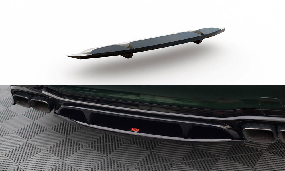 Maxton Design - Mittlerer Cup Diffusor DTM Look Heck Ansatz für Mercedes - AMG E63 W213 Facelift - Aerowerk.