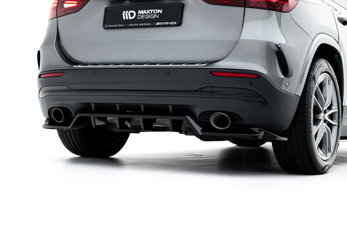 Maxton Design - Mittlerer Cup Diffusor DTM Look Heck Ansatz für Mercedes - AMG GLA 35 H247 Facelift - Aerowerk.