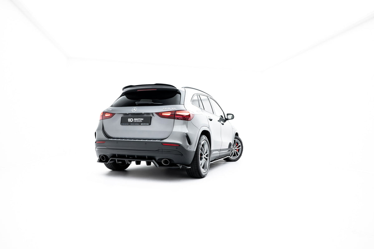 Maxton Design - Mittlerer Cup Diffusor DTM Look Heck Ansatz für Mercedes - AMG GLA 35 H247 Facelift - Aerowerk.