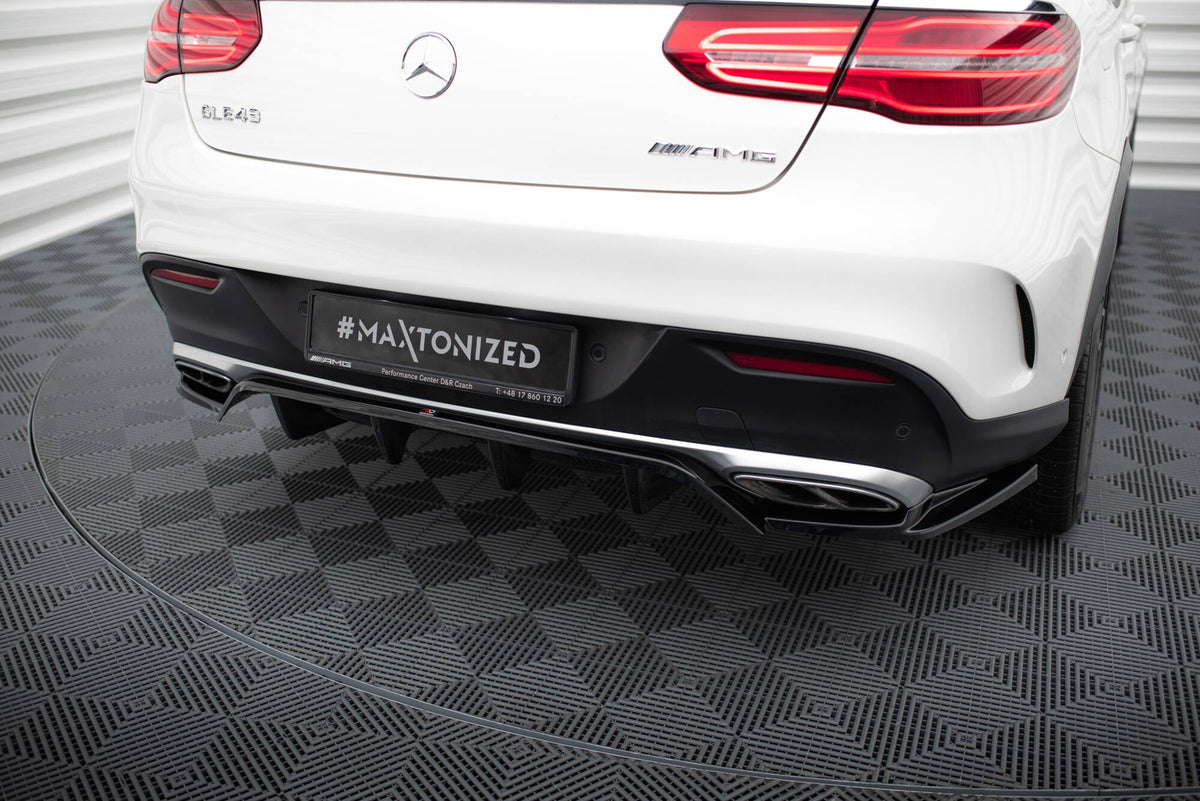 Maxton Design - Mittlerer Cup Diffusor DTM Look Heck Ansatz für Mercedes - AMG GLE 43 Coupe C292 - Aerowerk.