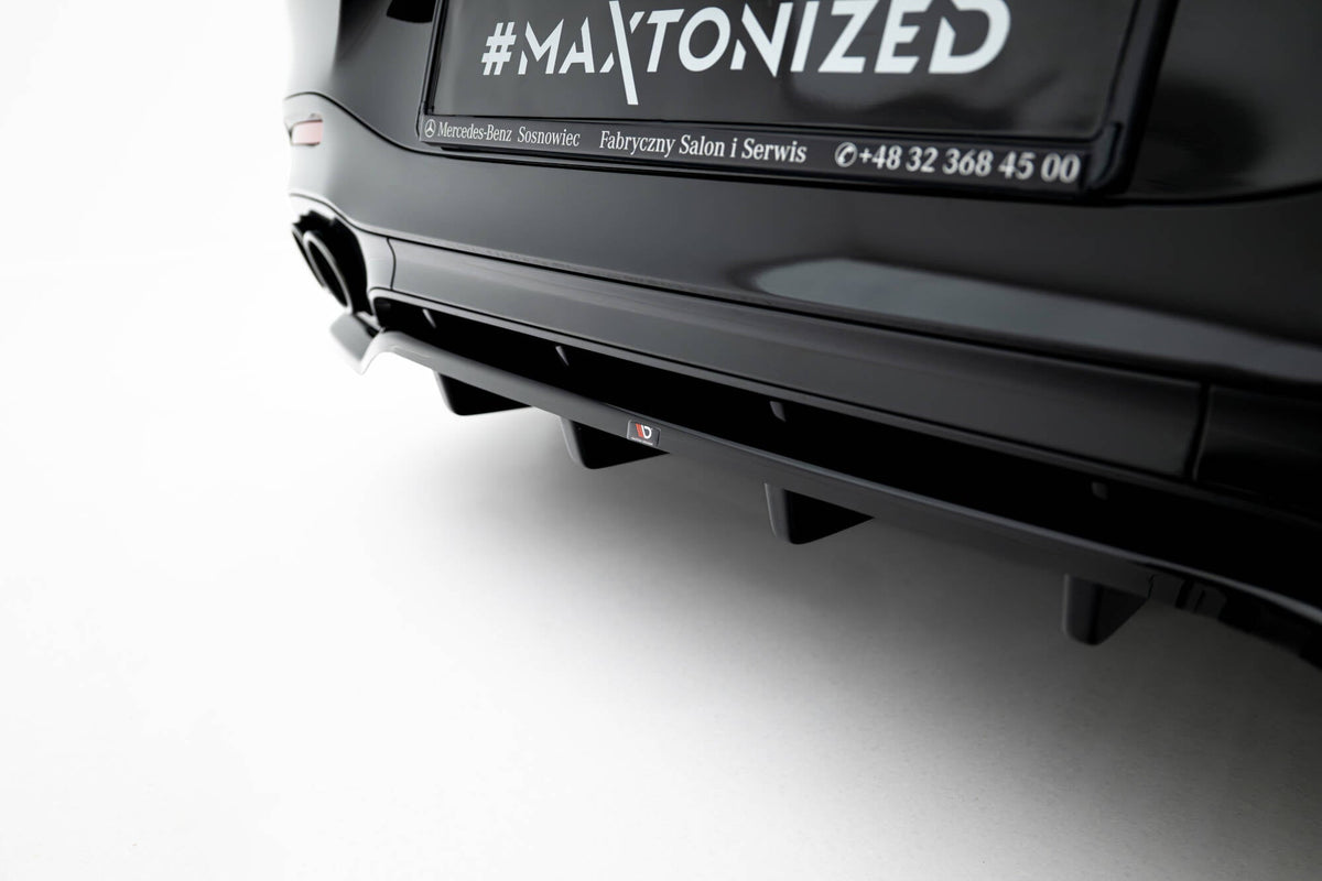Maxton Design - Mittlerer Cup Diffusor DTM Look Heck Ansatz für Mercedes - AMG SL 63 R232 - Aerowerk.