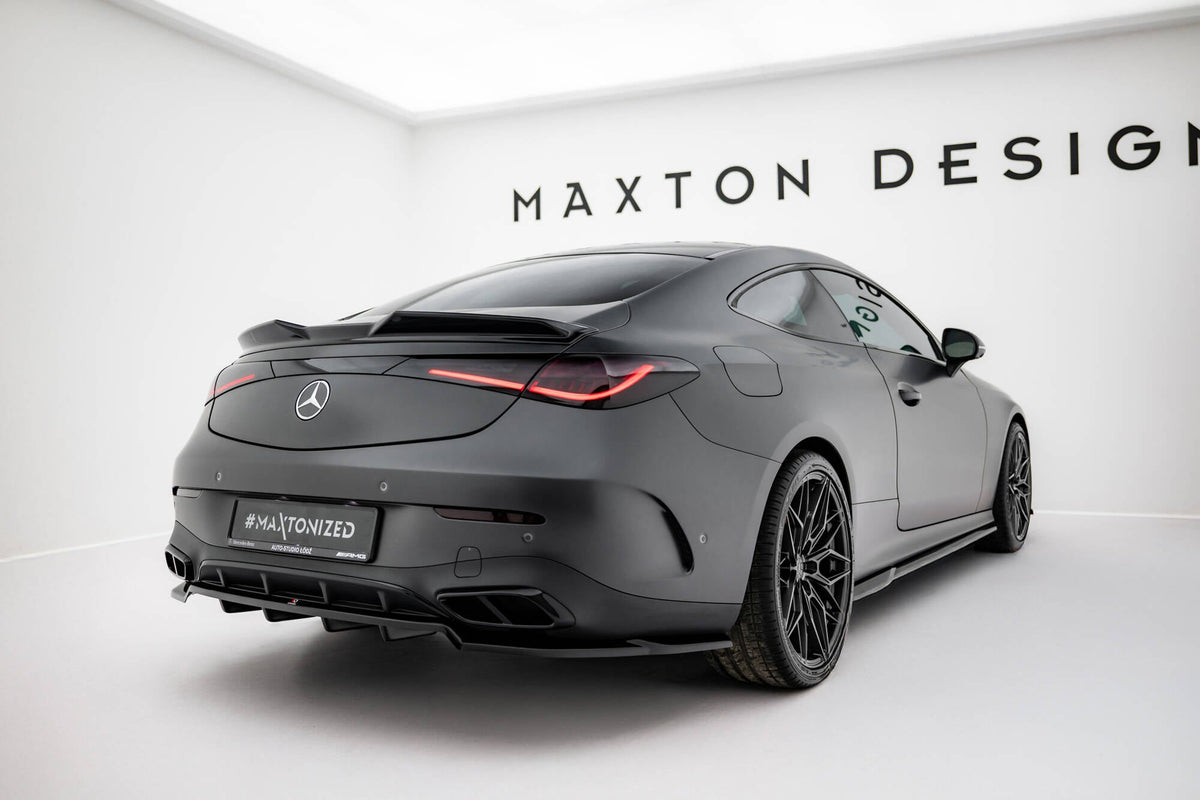 Maxton Design - Mittlerer Cup Diffusor DTM Look Heck Ansatz für Mercedes - Benz CLE AMG - Line C236 - Aerowerk.