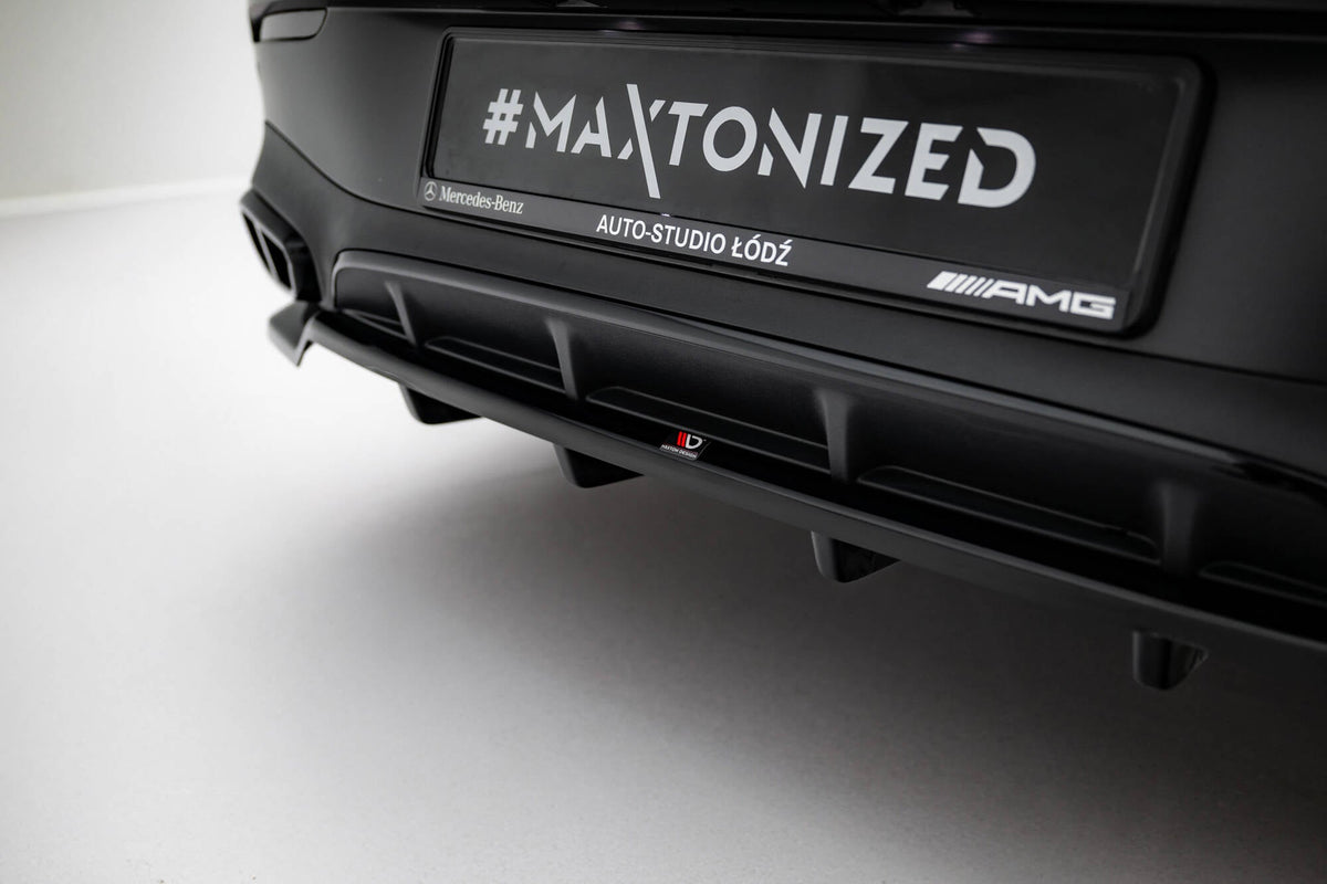 Maxton Design - Mittlerer Cup Diffusor DTM Look Heck Ansatz für Mercedes - Benz CLE AMG - Line C236 - Aerowerk.