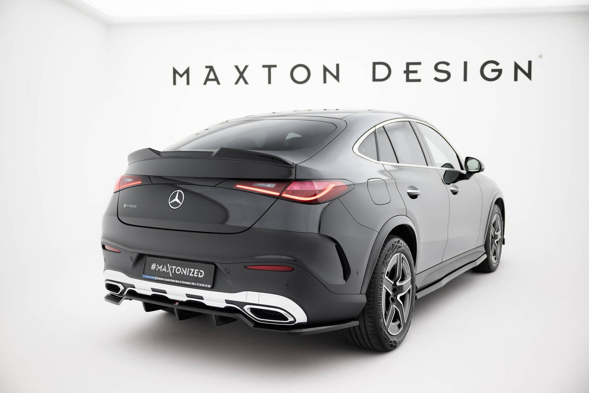 Maxton Design - Mittlerer Cup Diffusor DTM Look Heck Ansatz für Mercedes - Benz GLC Coupe AMG - Line C254 - Aerowerk.