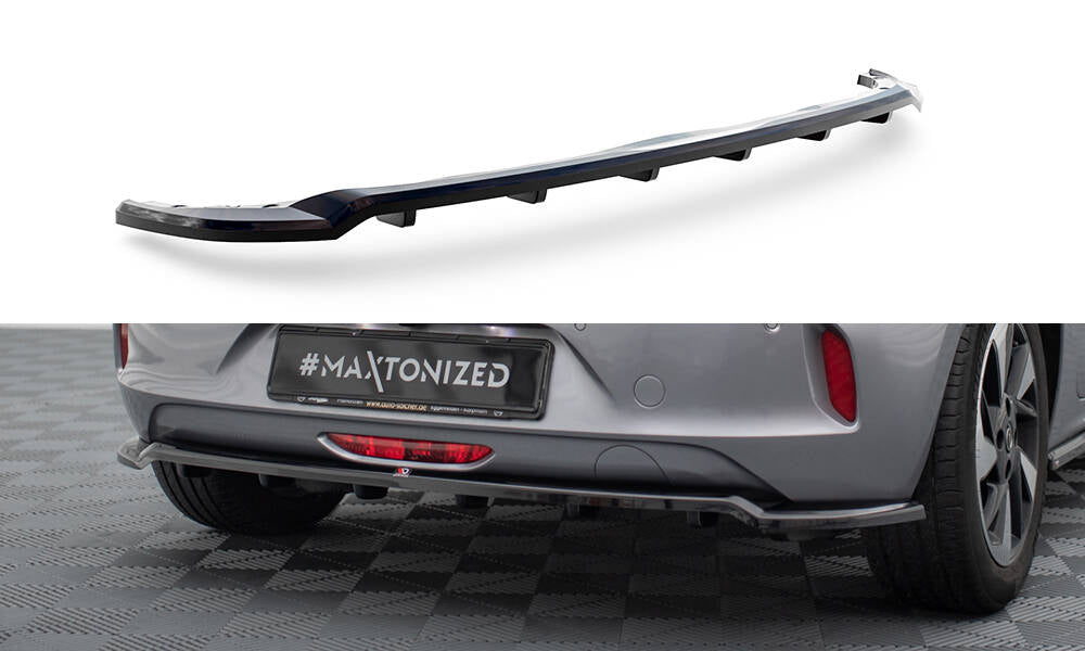 Maxton Design - Mittlerer Cup Diffusor DTM Look Heck Ansatz für Opel Corsa - e F ( Mk6) - Aerowerk.
