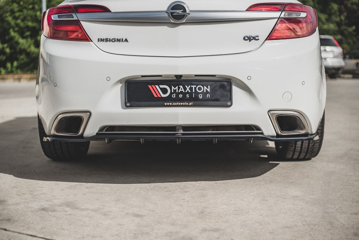 Maxton Design - Mittlerer Cup Diffusor DTM Look Heck Ansatz für Opel Insignia Mk. 1 OPC Facelift - Aerowerk.