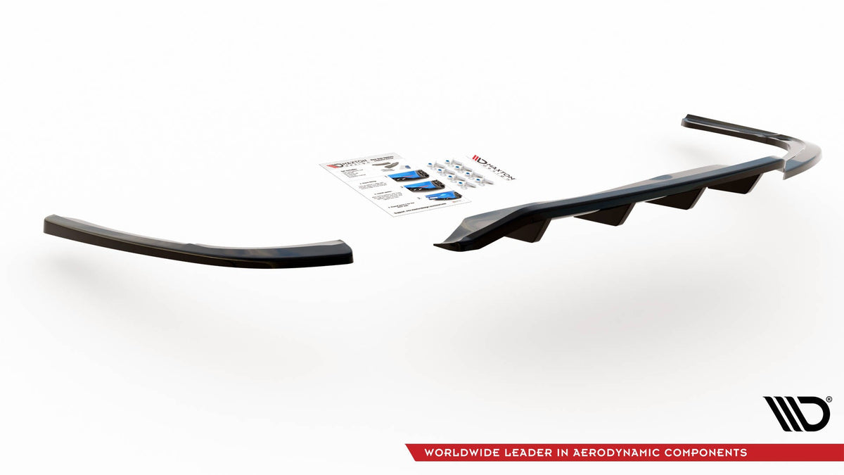 Maxton Design - Mittlerer Cup Diffusor DTM Look Heck Ansatz für Opel Insignia Mk2 - Aerowerk.