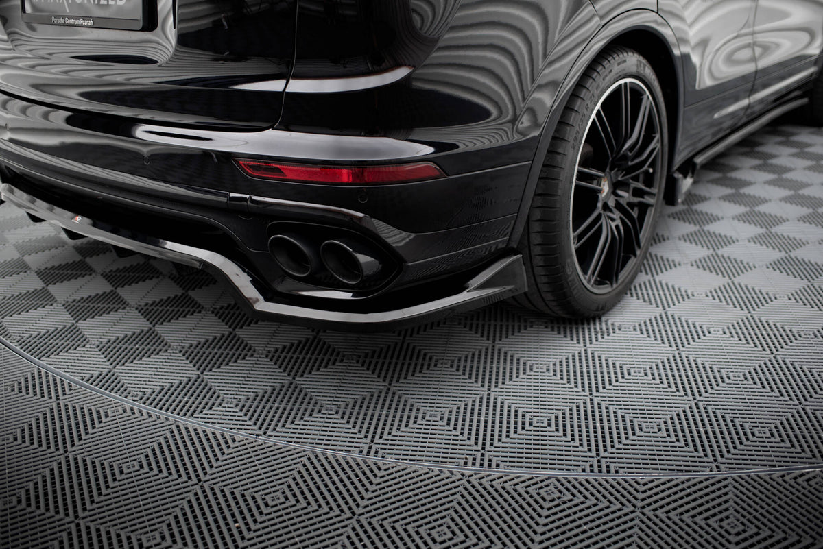 Maxton Design - Mittlerer Cup Diffusor DTM Look Heck Ansatz für Porsche Cayenne Mk2 Facelift - Aerowerk.