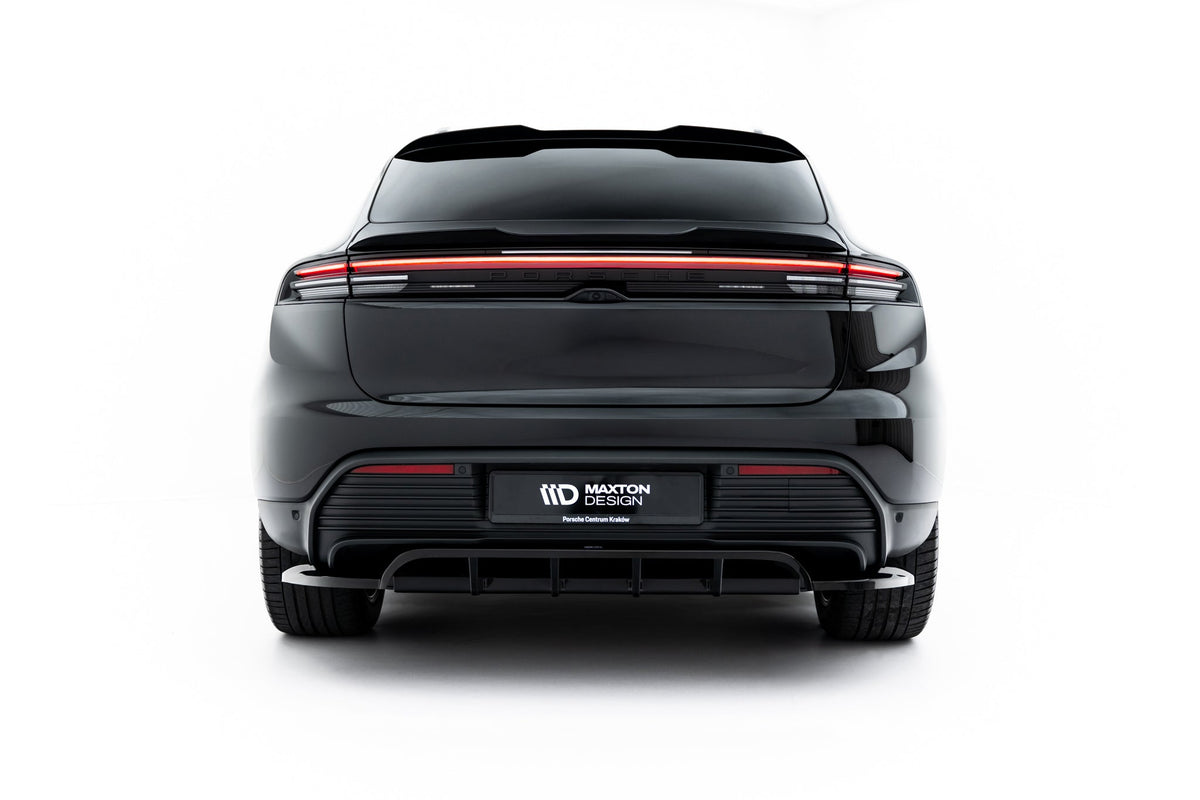 Maxton Design - Mittlerer Cup Diffusor DTM Look Heck Ansatz für Porsche Macan EV Mk1 - Aerowerk.