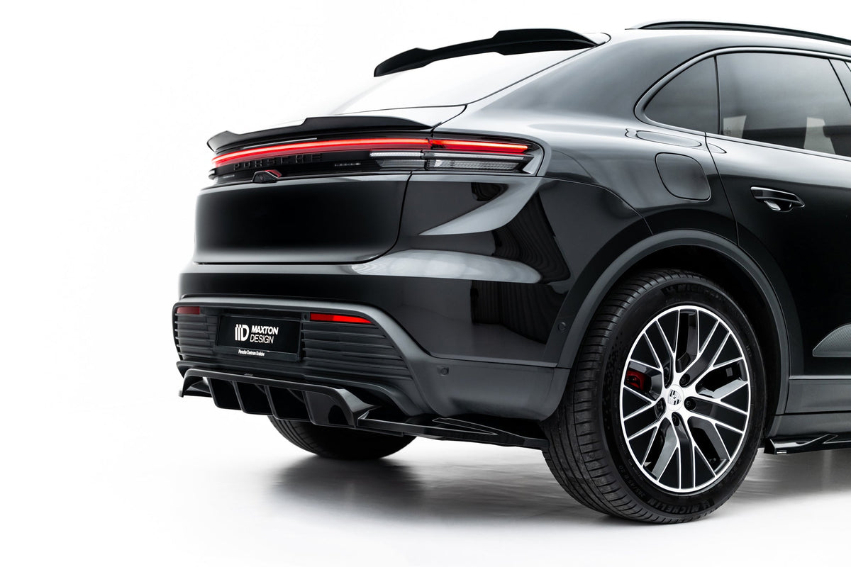 Maxton Design - Mittlerer Cup Diffusor DTM Look Heck Ansatz für Porsche Macan EV Mk1 - Aerowerk.