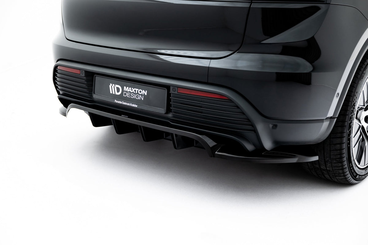 Maxton Design - Mittlerer Cup Diffusor DTM Look Heck Ansatz für Porsche Macan EV Mk1 - Aerowerk.