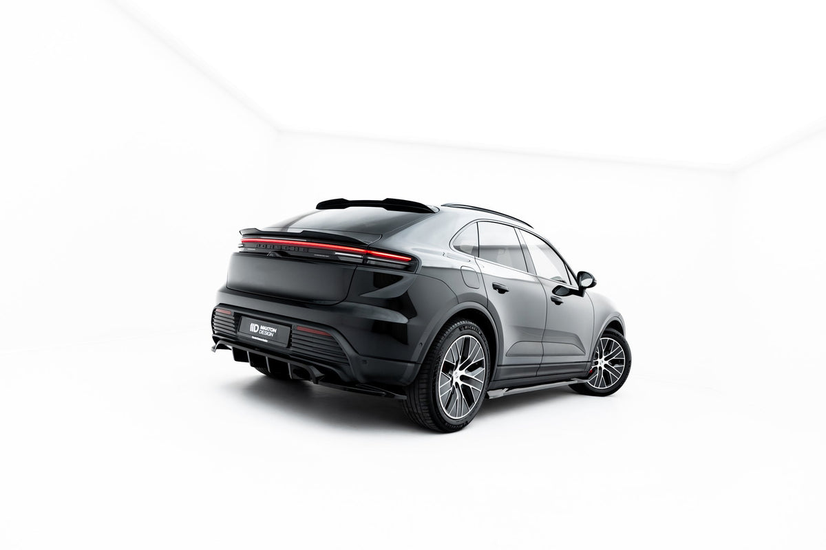 Maxton Design - Mittlerer Cup Diffusor DTM Look Heck Ansatz für Porsche Macan EV Mk1 - Aerowerk.