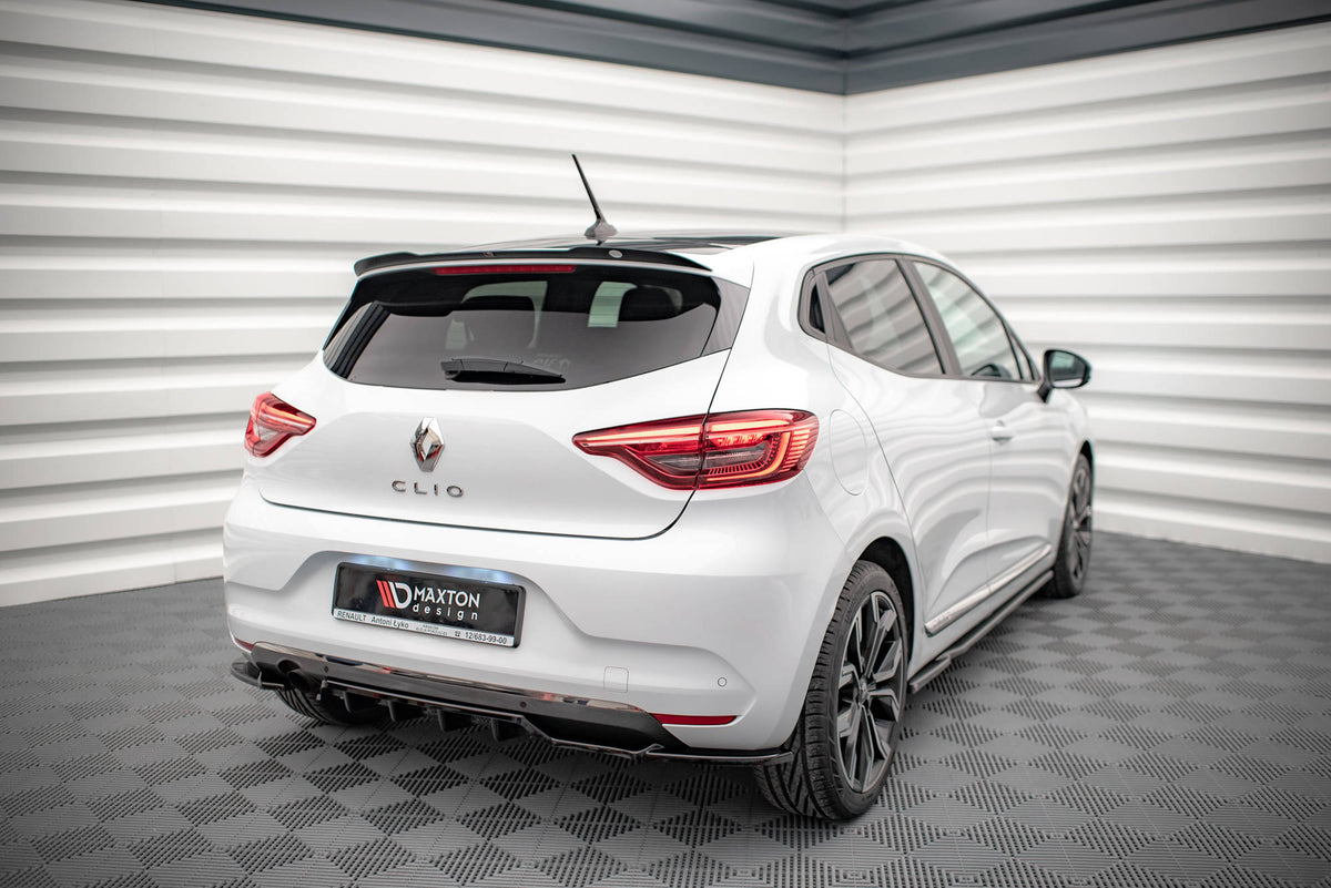 Maxton Design - Mittlerer Cup Diffusor DTM Look Heck Ansatz für Renault Clio Mk5 - Aerowerk.