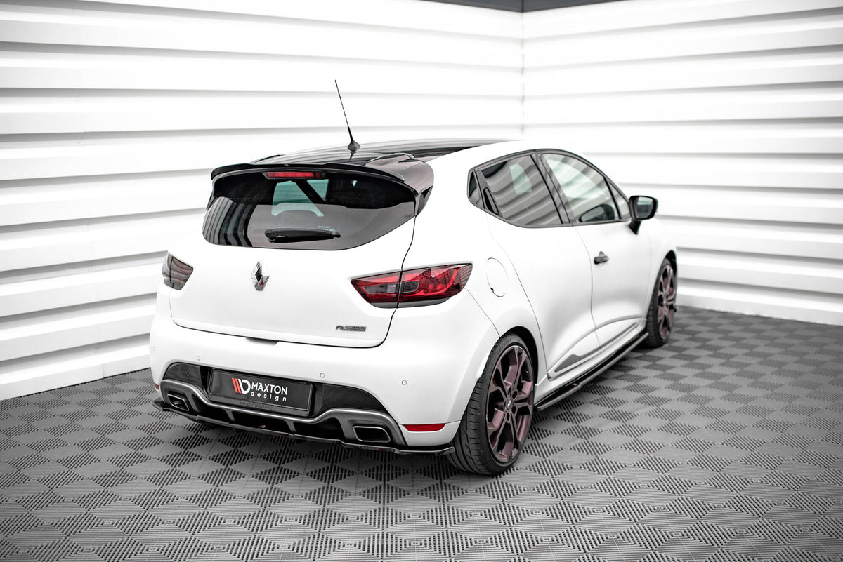 Maxton Design - Mittlerer Cup Diffusor DTM Look Heck Ansatz für Renault Clio RS Mk4 - Aerowerk.