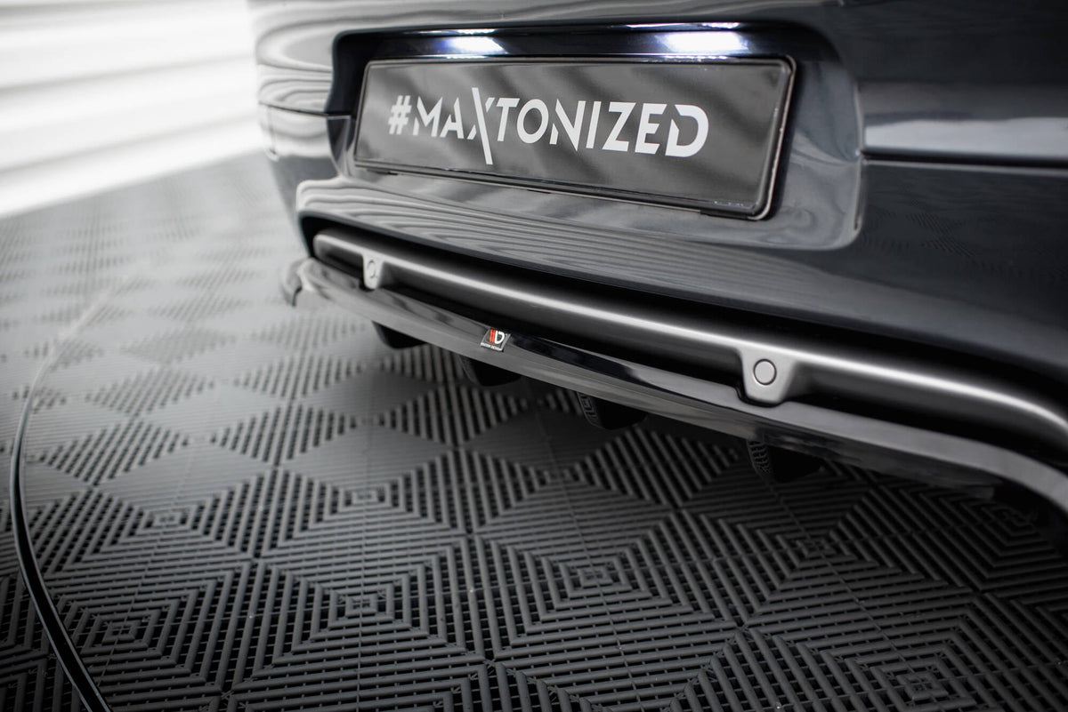 Maxton Design - Mittlerer Cup Diffusor DTM Look Heck Ansatz für Renault Megane GT MK3 Facelift - Aerowerk.