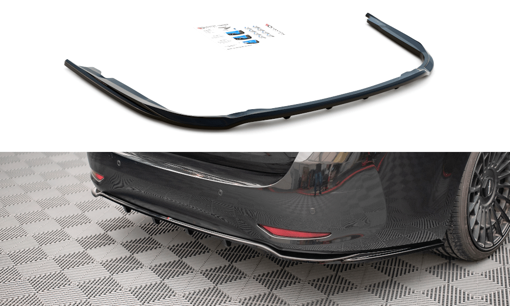 Maxton Design - Mittlerer Cup Diffusor DTM Look Heck Ansatz für Toyota Avensis Wagon Mk3 Facelift - Aerowerk.