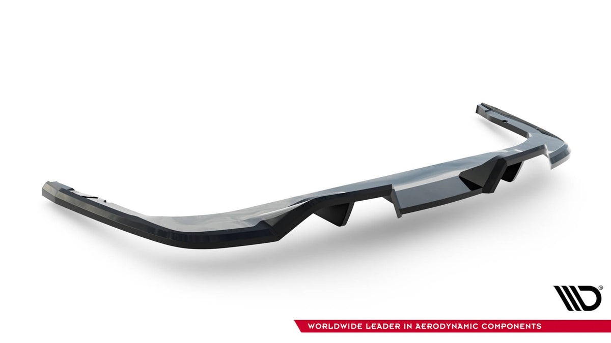 Maxton Design - Mittlerer Cup Diffusor DTM Look Heck Ansatz für VW Atlas R - Line Mk1 Facelift 2 - Aerowerk.