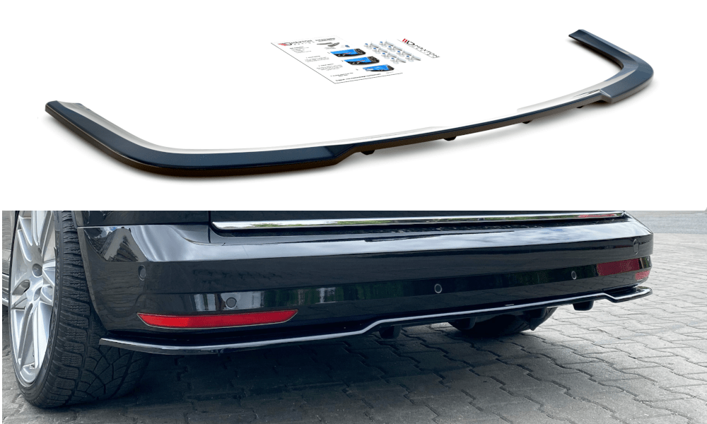 Maxton Design - Mittlerer Cup Diffusor DTM Look Heck Ansatz für VW Caddy Mk. 4 - Aerowerk.