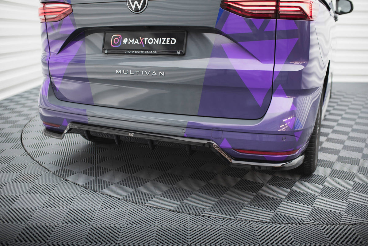 Maxton Design - Mittlerer Cup Diffusor DTM Look Heck Ansatz für VW Multivan T7 - Aerowerk.