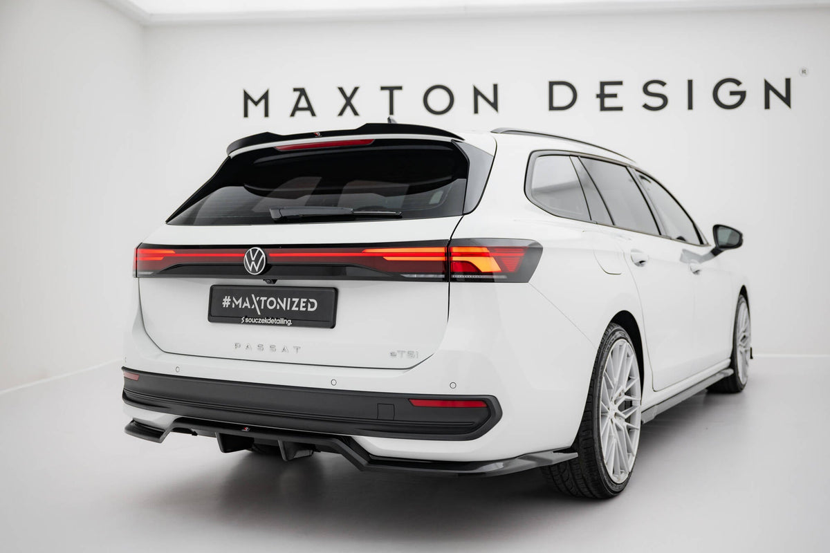 Maxton Design - Mittlerer Cup Diffusor DTM Look Heck Ansatz für VW Passat B9 - Aerowerk.